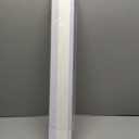 No Drill Light Filtering Cellular Shades for French Doors, 26"x70", White