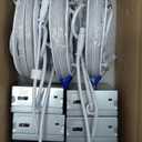 Meconard 6 Pack 4 Inch 5CCT LED Recessed Lighting with Night Light, 2700K/3000K/3500K/4000K/5000K Selectable Ultra-Thin LED Recessed Ceiling Lights, 9W=75W, 750LM, Dimmable Canless Wafer Downlight (White)