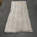 132x120 Seersucker Patchwork Oversized King Quilt Set, Lightweight Plaid Bedspread Coverlet Set, All Season Bohemian Home Bedding Decor with 2 Pillow Shams, Beige