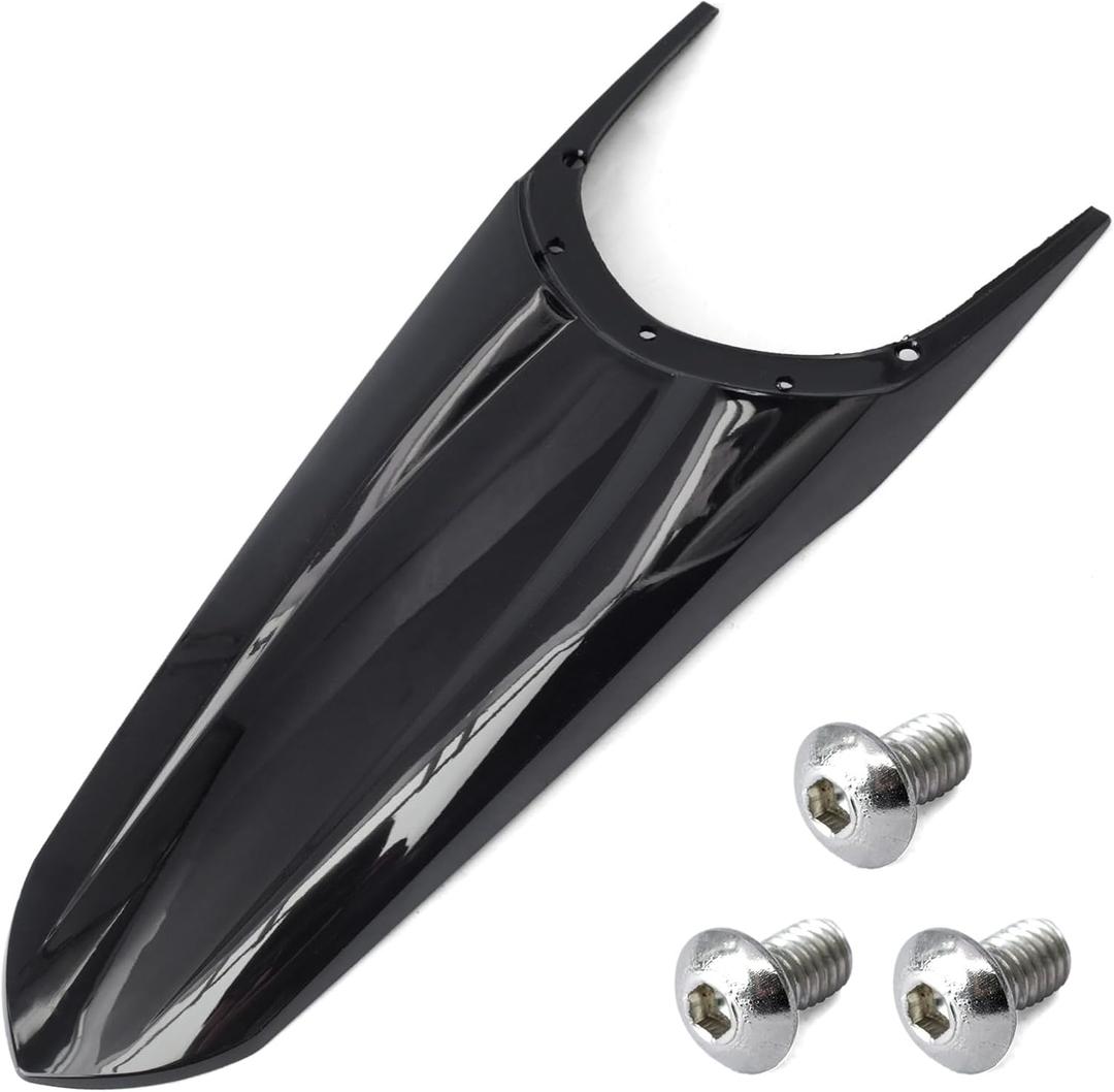 Electric Dirt Bike Rear Fender Mud Guard Compatible with Tuttio Soleil 01 E-Bike Replacement for Tutti Soleil01 Off-Road Motorcycle Mudguard Black