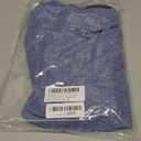 MEROKEETY Women's Short Sleeve V Neck T Shirts 2025 Summer Casual Business Loose Tunic Trendy Tops, Blue, Large