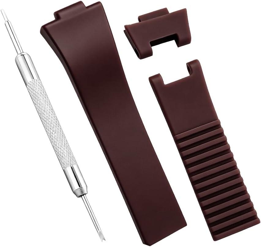 Watch Band Replacement For Ulysse Nardin Marine Diver Black 26mm/12mm