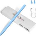Stylus Pens for Touch Screens, Universal Fine Point iPad Pencil with Magnetic Adsorption Compatible with iPhone/iPad/Samsung/Android/Tablet & Other Touch Screens (Blue)