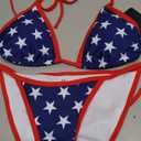 Women Two Piece Swimsuit Sexy Swimwear Halter String Triangle Bikini Sets XS