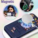 Buleens for Google Pixel 8A Case 6.1 Inch - with Ring Stand & Camera Cover Aesthetic Cute Designed for Women Girls Girly Cartoon Kawaii Dogs Unique for Pixel 8A Phone Case Compatible with Magsafe