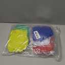 500 Plastic Shipping Tags with Wire - Waterproof Heavy Duty Labels with String Wires - Colorful, 4 3/4 x 2 3/8