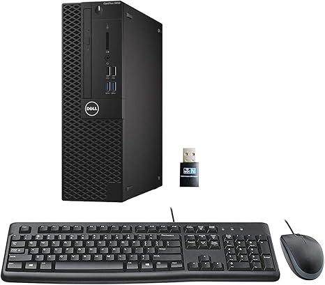 Dell Optiplex 3050 SFF Desktop Computer PC, Intel Quad Core i5-6500 up to 3.6GHz, 16GB DDR4, 256GB SSD, WiFi, 4K Support, DP, HDMI, Windows 11 Pro 64 Bit