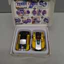 Collision Transforming Dinosaur Car Toy, 2 Magnetic Cars Transform into Dinosaur Toys for Kids Toddler Fun Deformation Robot Dino Car Christmas Birthday Gift Toys for Boys Girl(Golden Dragon)