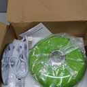 Glivpny Mushroom Lamp Table Lamp for Night Stands,Mid Century Modern Desk Lamps for Bedroom, Vintage Dimmable Bedside Small Lamps, Cute Cool Home Room Aesthetic Decor for Living Room (Green)