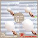2 x PartyWoo Neutral Balloon Arch Kit Garland 142pcs Different Sizes of 18 12 10 5 Inch Off White Sand Cream Ivory Gold Confetti Boho Balloons for Bridal Baby Shower Engagement Birthday Party Decorations