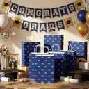 Eaasty 24 Pcs Graduation Gift Bags Bulk with Handles, Glitter 6x8x3'' Kraft Paper Goody Bags for Party Favors Birthday Friends Holidays Packing Wrapping Treat