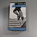 ABIRAM Ankle Brace for Women & Men, Ankle Compression Sleeve with Wrap, Foot Support Sleeve, Ankle Support for Sprained Ankle, Plantar Fasciitis Relief Socks, Achilles Tendonitis, Sports, Large