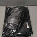 Iduontis Magnetic Screen Door - Fits Door Opening 36 x 82 in, Actual Screen Size 38"x83", Hands Free Mesh Partition,Heavy Duty Curtain Keeps Bugs Out, Frame Hook & Loop, Pet and Kid Friendly (Polyester-Black)