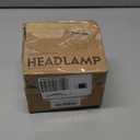 LED Headlamp High Lumens with Motion Sensor Super Bright, 3 Lighting Modes, Digital Display, Rechargeable, Waterproof Head Lamp, 90 Adjustable for Camping, Hiking, Fishing, Running Outdoor (1) (1)