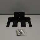 Olympic Barbell Hanger,Garage Gym Bar Wall Rack,Vertical Barbell Mount Rack,Black Powder Coated,Space Saving Commercial or Home Gym Accessory,Holds Under 33mm Bar Size