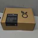 Empty Spice Jars with Label Pack (12x Bamboo Lid Glass Jar). Small 6oz Spice Storage Bottles with 112 Printed Stickers and 48 Writable Pantry Labels for Seasoning Containers