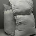 Amazon Basics Down Alternative Bed Pillows, Medium Density For Back and Side Sleepers, King, 2-Pack, White, 36 in L x 20 in W