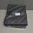 Velvet Drawer Jewelry Organizer Tray, Small Flat Jewelry Organizer for Drawer, Dresser Stacking Display Inserts for Jewelry Accessories in Dresser, Grey Set of 8