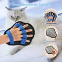 AstraLoom Pet Hair Removal Gloves for Dogs & Cats, 2026 Newly Upgraded Five-Finger Reusable Electrostatic Pet Hair Glove, Pet Hair Remover Tool for Sofa, Bed,Carpet, Clothing and Car Seat (2)