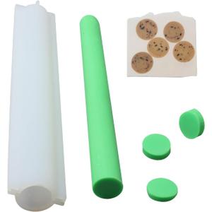 BOOWAN NICOLE Round Silicone Column Embed Molds for Soap Making, Tube Mould for Resin Unique Shapes Soap Making Supplies (T0012)