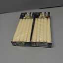 2 x Taper Candles,Tapered Candlesticks - Dripless 10 Inch Ivory Candles, Unscented Tall Dinner Candle, Long 8 Hour Burning Household Candles, 10 Pack