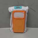 FNTCASE for iPhone 17 Pro case Orange: Compatible with Magsafe, Magnetic 17 Pro Phone Cases with Screen Protector, Military Grade Shockproof Protective Dual-Tone Trending Design Cover, 6.3 inch