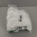 Womens Blazer One Button Jacket Suits Notched Lapel Casual Work Office Long Sleeve Blazer with Pockets (Medium, White)