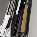 Dyconn Faucet Florence Series Black Bathroom Towel Shelf Rack