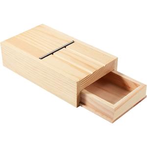 PH PandaHall Soap Planer Cutter Drawer Box Wooden Soap Beveler Planer Soaps Trimming Shaving Tool for Christmas Handmade Soaps and Candles Trimming DIY Craft Making