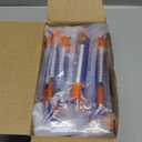 1ML Syringe, Lab Supplies Syringes 29G 1/2 Inch with Cover, Individually Wrapped, Pack of 100