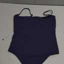 SUUKSESS Women Sexy Square Neck Thong Bodysuit Backless Cami Bodysuit Top Small