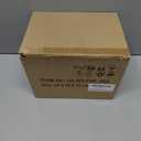 Hollyone Hydrangea Artificial Flowers with Vase White Silk Fake Flowers Arrangements in Glass Vase with Faux Water for Home Bathroom Office Table Centerpiece Shelf Decorations