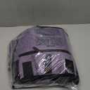 ZIOZERTT Cleaning Caddy Bag,Large Cleaning Supplies Organizer with Handle for Housekeepers,Purple