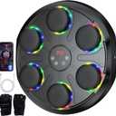 Music Boxing Machine for Adults Teen- Smart Rhythm Sync, 12 Preset Modes, 12 Speeds, Fun Boxing Game Equipment Music Punching Machine for Teen, Women, Men (Standard)