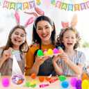 Easter Party Favors for Kids , 24 Pack Easter LED Light Up Finger Lights Easter Basket Stuffers for Kid Boys Girls Easter Egg Hunt Filling Treats Easter Basket Stuffers Easter Party Favor