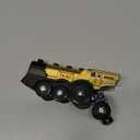 BRIO World Mighty Golden Action Locomotive - Battery Operated Toy Train for Wooden Track - Motorized Train with Lights & Sound - Works with All BRIO Sets - Exciting, Interactive Play - Ages 3 & Up