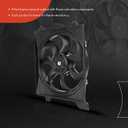 A-Premium Engine Radiator Cooling Fan Assembly | Compatible with Select Kia Models - Rio 2006 2007, 1.6L - Replace# 253801G100