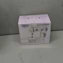 Magicfly Mini Sewing Machine with Extension Table, Dual Speed Portable Sewing Machine for Beginners with Light, Sewing Kit for Household Use, White