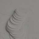 30 Pcs Round Ceiling Covers for Electrical Box Blank Ceiling Plates with Screw Holes Ideal for Outlet and Light Plate Installation Power