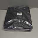 StorageWorks Trunk Organizer for Car, Car Organizer with Lid, Seat Back Storage, Medium, Black, 1-Pack