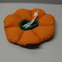 Cat Cone Collar, Cute Waterproof Recovery Collar, Anti-Bite Lick Wound Healing Safety Elizabethan e Collar for Cats, Orange Pumpkin Cat Halloween Costume