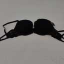 Smart & Sexy Womens Iconic Lace Push Up Bra (36D, Black Hue)