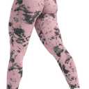 YEOREO Workout Leggings for Women Jada Scrunch Butt Lifting Leggings Seamless Screen Print Gym Yoga Pants, Size S