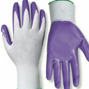 Nitrile Palm Gardening Gloves, M Size, 10 Pack