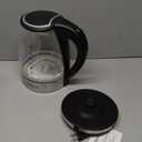 AZEUS Fast Boil Electric Water Kettle, 1.8L Large Capacity with Auto Shut-Off and Boil-Dry Protection, BPA-Free Borosilicate Glass &Stainless Steel (1.9 Quarts)