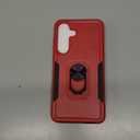 Phone Case for Samsung Galaxy S25 FE [15 FT Military-Grade Drop Protection] with 2X Tempered Glass Screen Protector, Heavy-Duty Shockproof Kickstand Phone Case (Dark Blue)