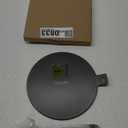 7.5inch Heat Diffuser Stainless Steel Induction Adapter Plate Removable Handle Coffee Milk Cookware Induction Hob Heat Cooking Diffuser for Electric Stove (20cm)