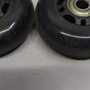 KAMIER Ripstick 68mm x 24mm Wheel Replacement for Razor 360 PowerRider RipRider FlashRider Caster Trike RipStik Ripster Ripsurf Kids Mini CasterBoard Skateboarded Scooter Wheels Parts Black (Set of 2)