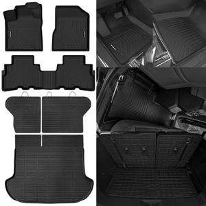 Naibeve Floor Mats for Nissan Murano 2017.5-2024-All Weather for Nissan Murano Floor Mats Liners 2 Row & Cargo Liner & Seats Back Cover(Floor Liner+Backrest Mats+Trunk Mat) Naibeve Floor Mats for Nissan Murano 2017.5-2024-All Weather for Nissan Murano Floor Mats Liners 2 Row & Cargo Liner & Seats Back Cover(Floor Liner+Backrest Mats+Trunk Mat)