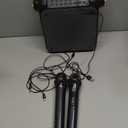 Karaoke Machine for Adults, Portable Bluetooth Speaker with 2 Wireless Microphones, 6.5" Subwoofer, LED Lights, PA System with Karaoke Microphone Support REC/USB/AUX for Home Party (30W)